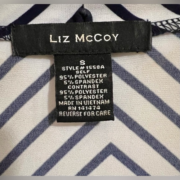 Liz McCoy 3/4 Sleeve Cardigan Size Small - Picture 3 of 4